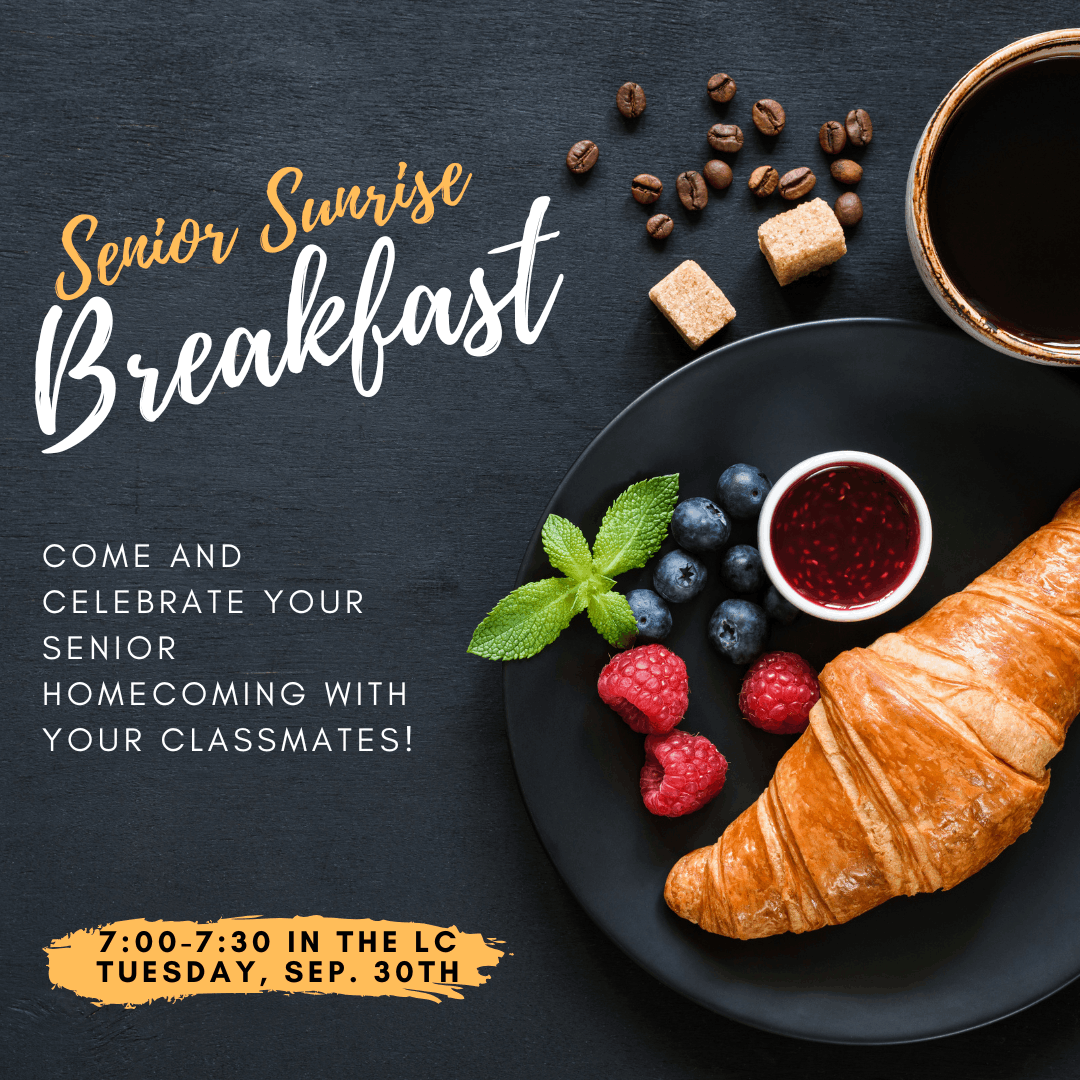 Senior Sunrise Breakfast